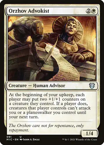 Orzhov Advokist - mic Spoiler