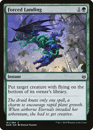 Forced Landing - war Spoiler