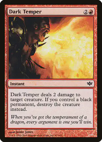 Dark Temper - con Spoiler