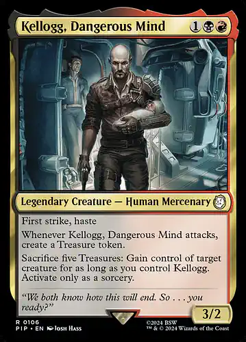 Kellogg, Dangerous Mind - pip Spoiler
