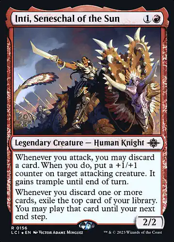 Inti, Seneschal of the Sun - lci Spoiler
