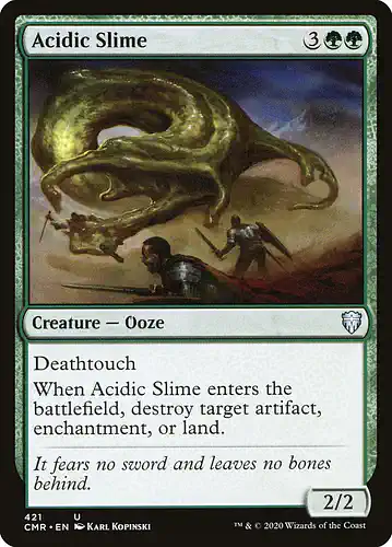 Acidic Slime - cmr Spoiler