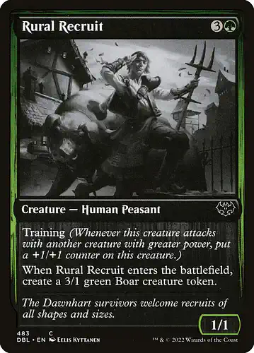 Rural Recruit - dbl Spoiler
