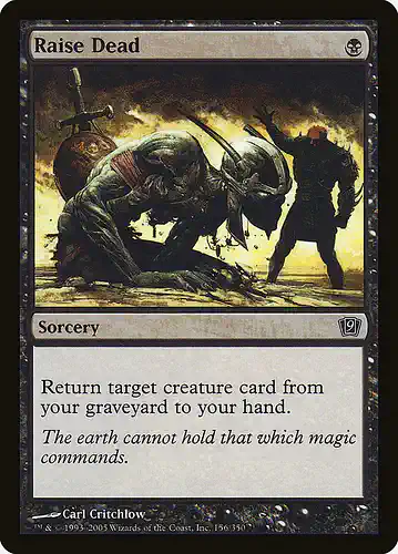 Raise Dead - 9ed Spoiler