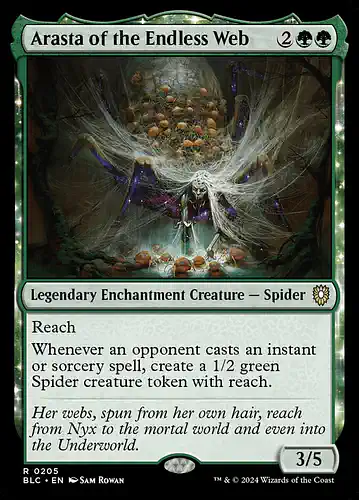 Arasta of the Endless Web - blc Spoiler