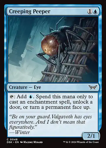 Creeping Peeper - dsk Spoiler