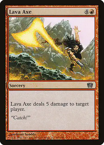 Lava Axe - 8ed Spoiler