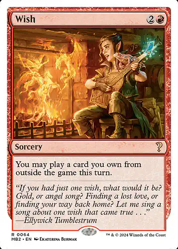 Wish - mb2 Spoiler