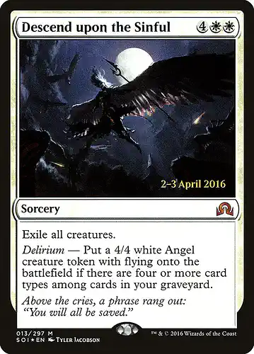 Descend upon the Sinful - soi Spoiler