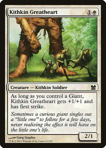 Kithkin Greatheart - mma Spoiler