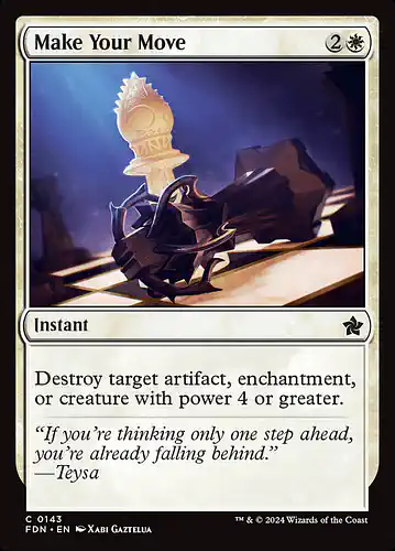 Make Your Move - fdn Spoiler