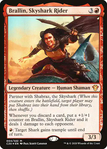 Brallin, Skyshark Rider - c20 Spoiler