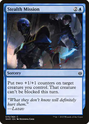 Stealth Mission - war Spoiler