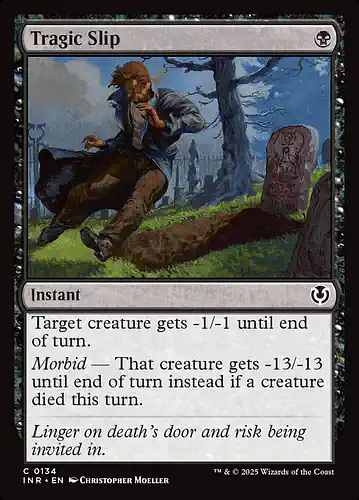 Tragic Slip - inr Spoiler