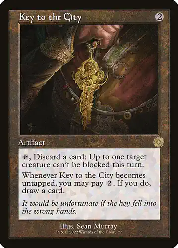 Key to the City - brr Spoiler