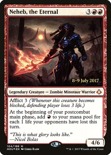 Neheb, the Eternal - hou Spoiler