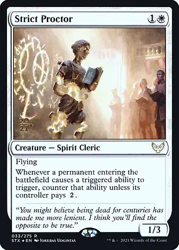 Strict Proctor - stx Spoiler