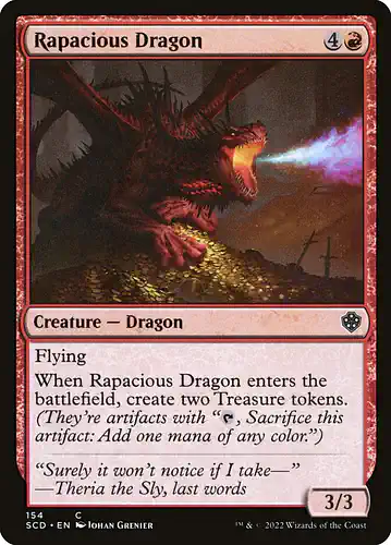 Rapacious Dragon - scd Spoiler