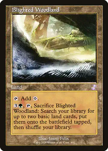 Blighted Woodland - tsr Spoiler