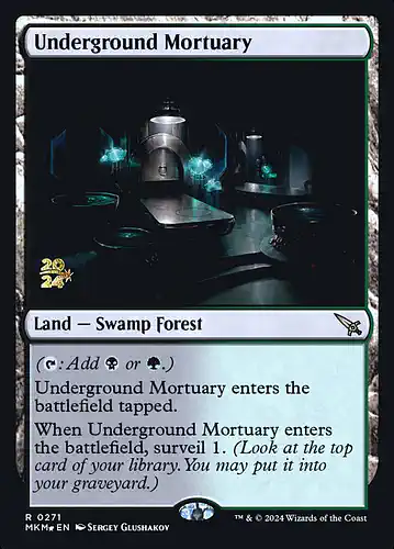 Underground Mortuary - mkm Spoiler