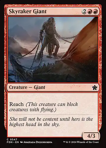 Skyraker Giant - fdn Spoiler
