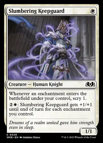 Slumbering Keepguard - woe Spoiler