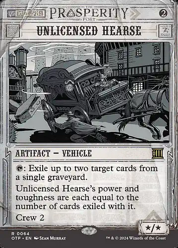 Unlicensed Hearse - otp Spoiler