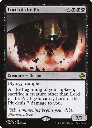Lord of the Pit - ima Spoiler