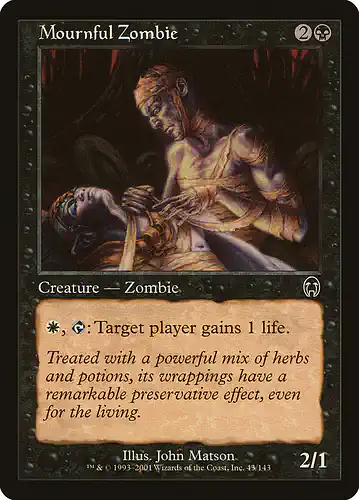 Mournful Zombie - apc Spoiler