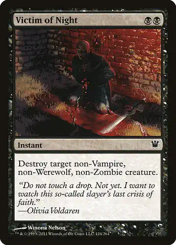 Victim of Night - isd Spoiler