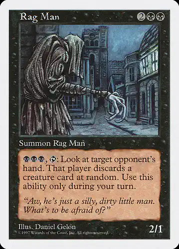 Rag Man - 5ed Spoiler