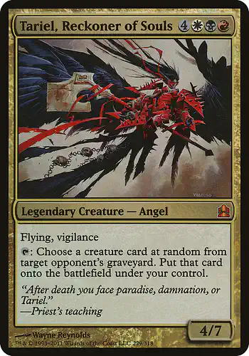 Tariel, Reckoner of Souls - cmd Spoiler