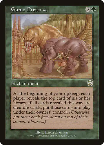 Game Preserve - mmq Spoiler
