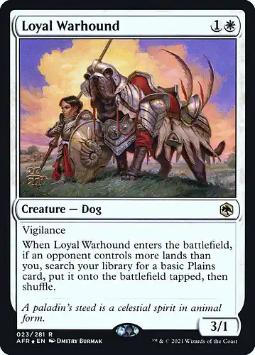 Loyal Warhound - afr Spoiler