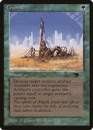 Crumble - atq Spoiler