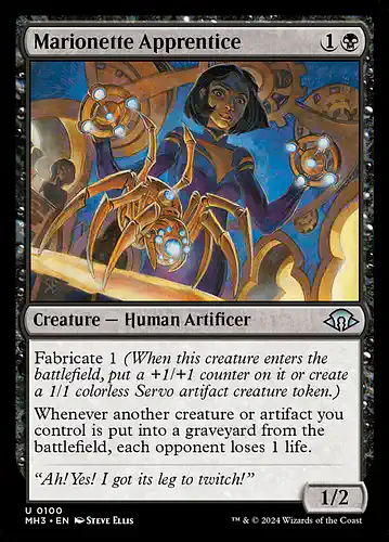 Marionette Apprentice - mh3 Spoiler