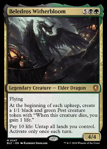 Beledros Witherbloom - blc Spoiler