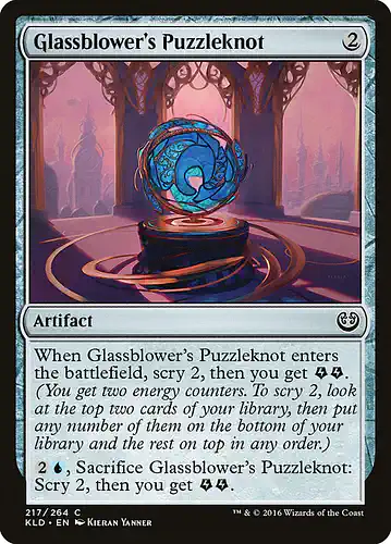 Glassblower's Puzzleknot - kld Spoiler