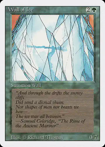 Wall of Ice - 3ed Spoiler