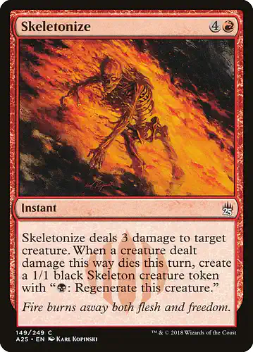Skeletonize - a25 Spoiler