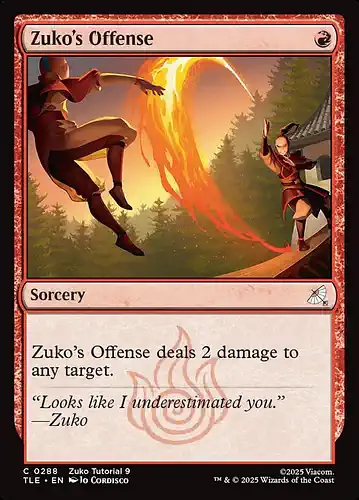 Zuko's Offense - tle Spoiler