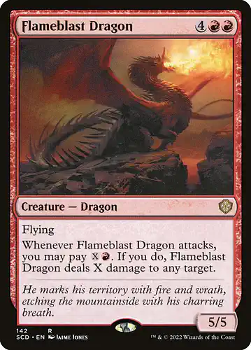 Flameblast Dragon - scd Spoiler