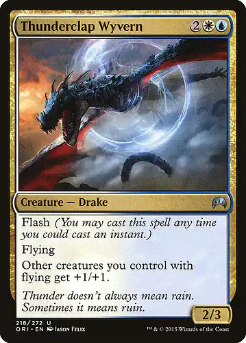 Thunderclap Wyvern - ori Spoiler