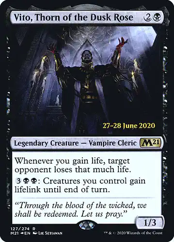 Vito, Thorn of the Dusk Rose - m21 Spoiler