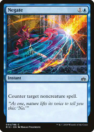 Negate - rix Spoiler