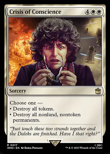 Crisis of Conscience - who Spoiler