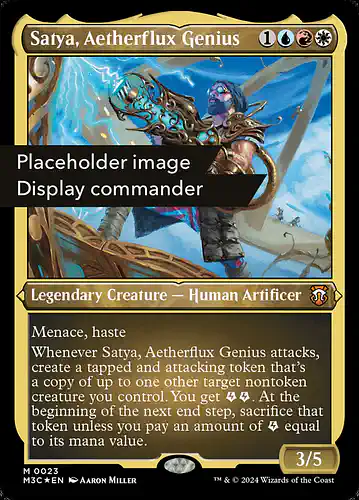 Satya, Aetherflux Genius - m3c Spoiler