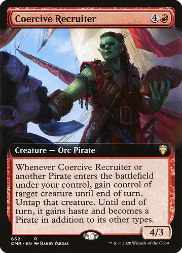Coercive Recruiter - cmr Spoiler