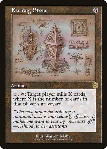 Keening Stone - brr Spoiler