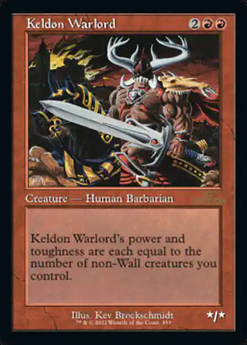 Keldon Warlord - 30a Spoiler